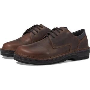 Naot Mens Denali Oxford Shoes EU 42 US 9 Brown Leather Lace Up NIB